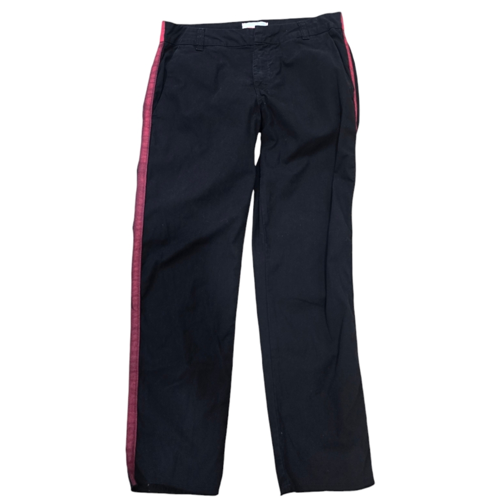Sundry Le Soleil‎ Pant in Black With Red Stripe Size 27